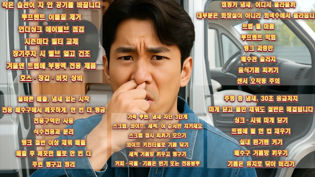30초 봉쇄 절차와 점검 포인트를 한 장에 정리한 체크리스트 이미지