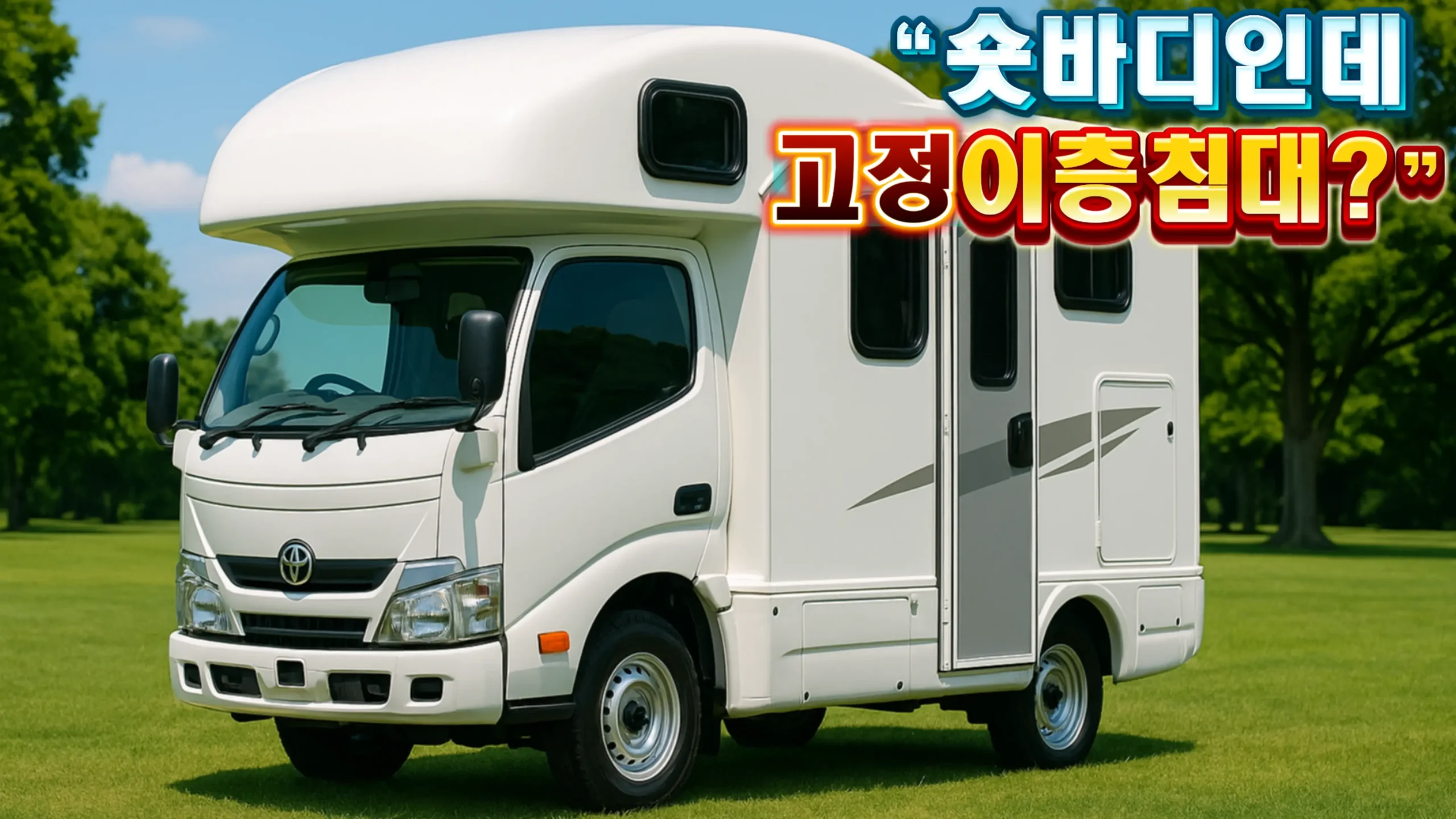 “숏바디 캐브콘 안소니 라이트 외관, 카무로드 2.0 가솔린, 하이루프 프로파일”